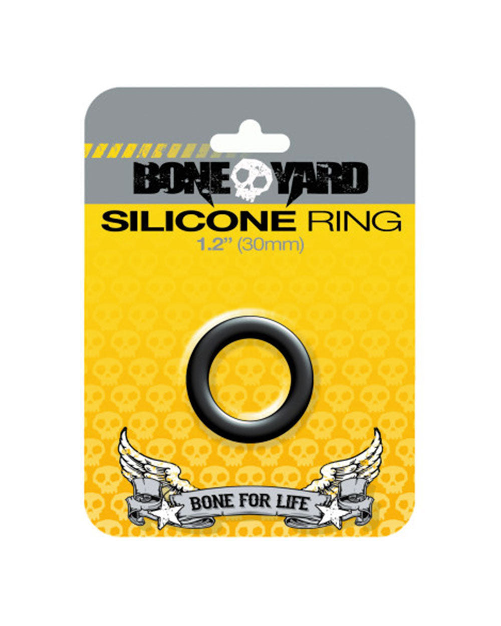 Boneyard Silicone Ring 30mm Black