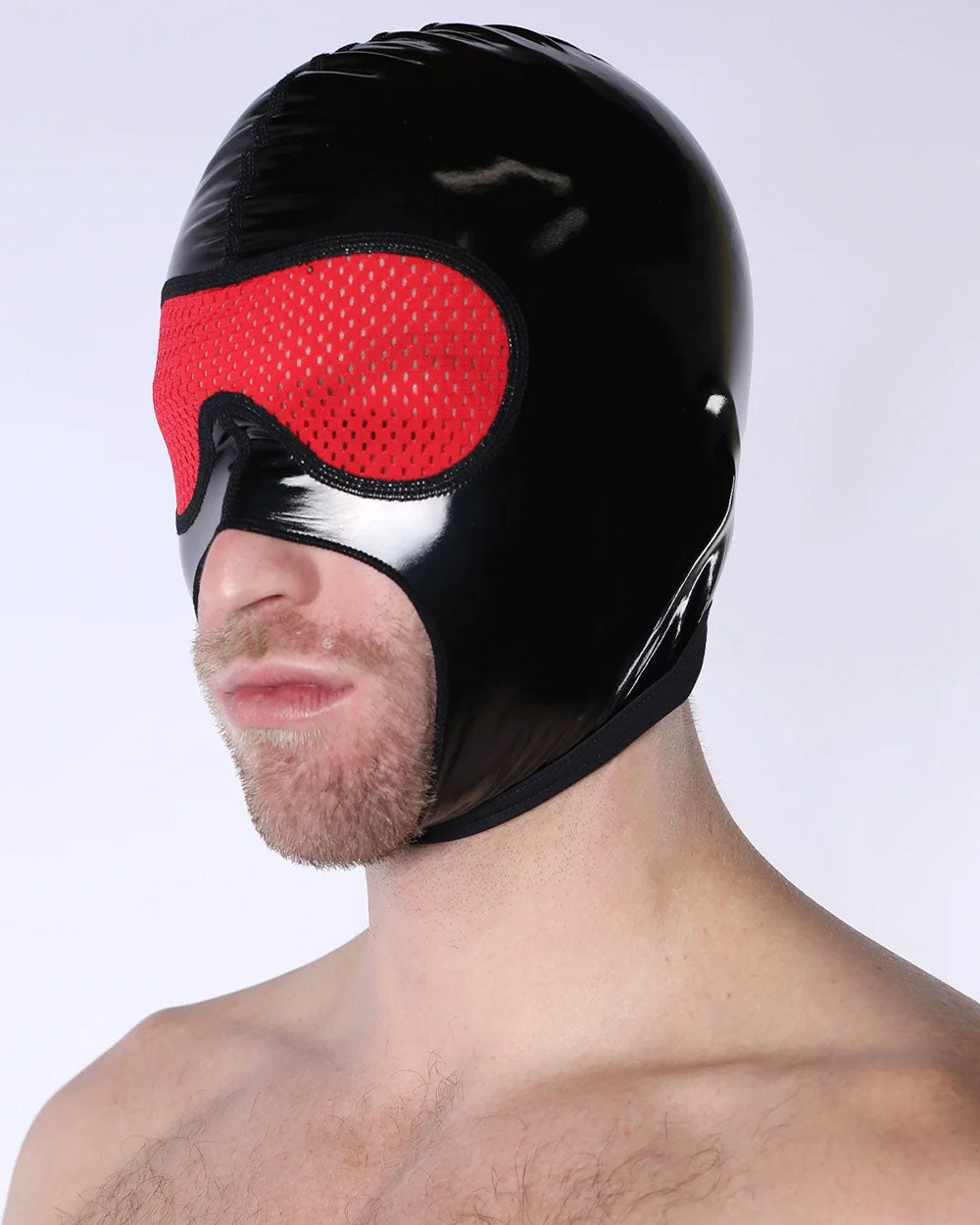 Black Chrome Mesh Eye Hood