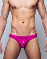 V20 Core Swim Brief - Fuchsia Red