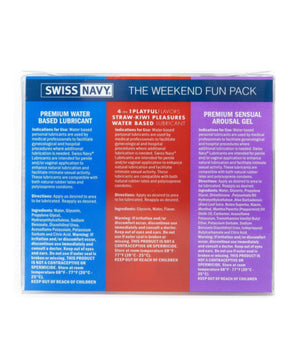 Swiss Navy Weekend Fun Pack