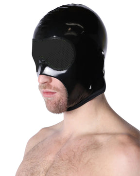 Black Chrome Mesh Eye Hood