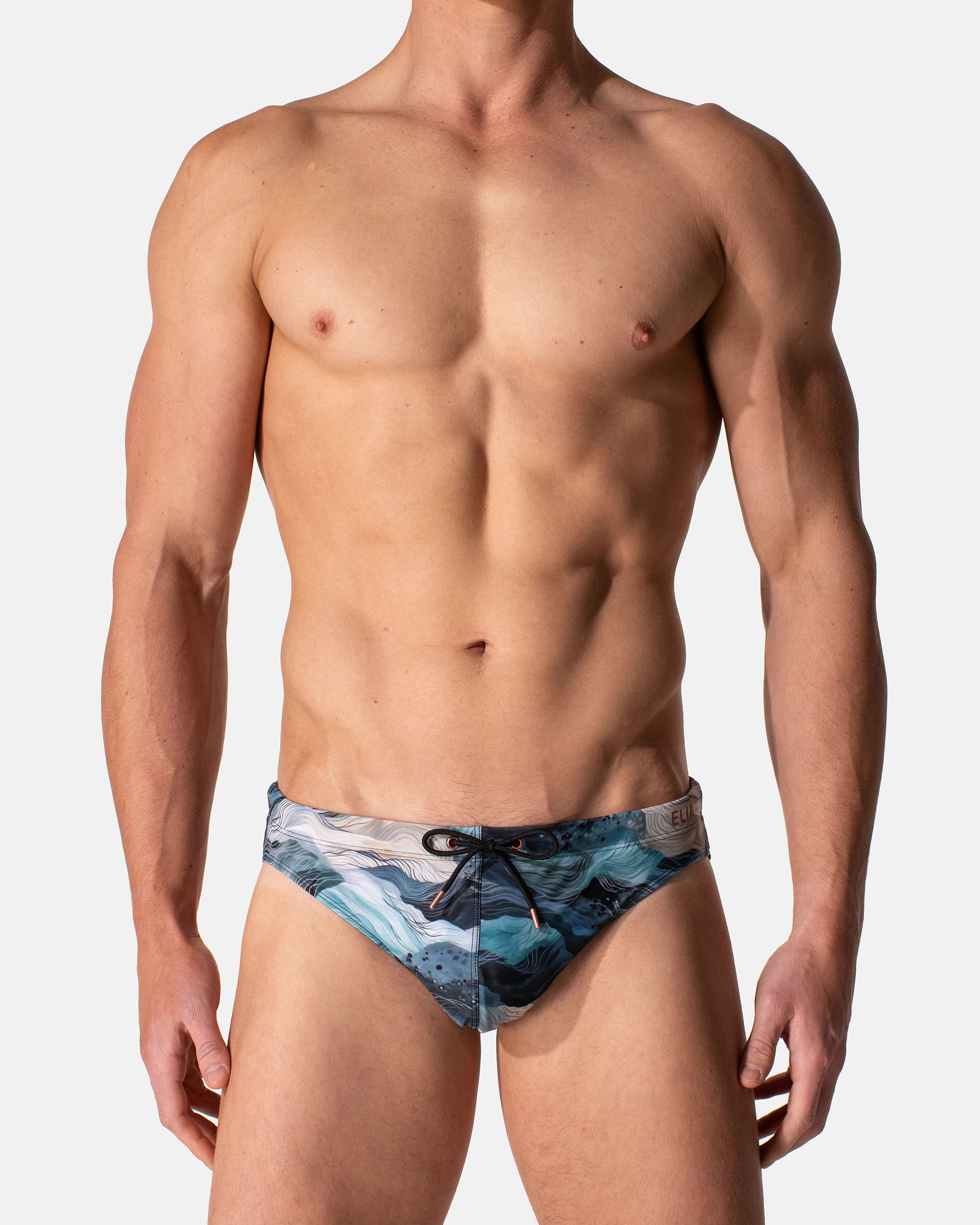 Kos Enhancing Swim Brief - Waves