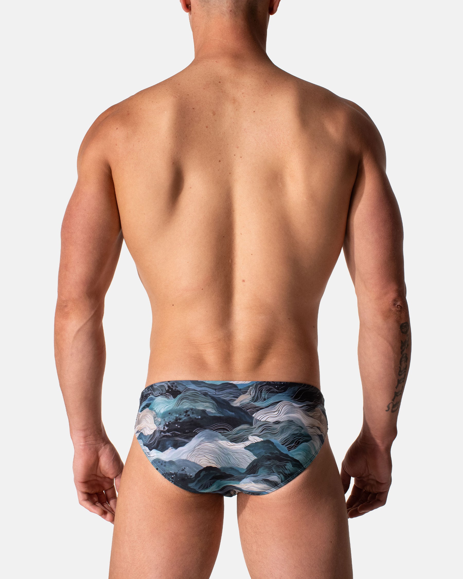 Kos Enhancing Swim Brief - Waves