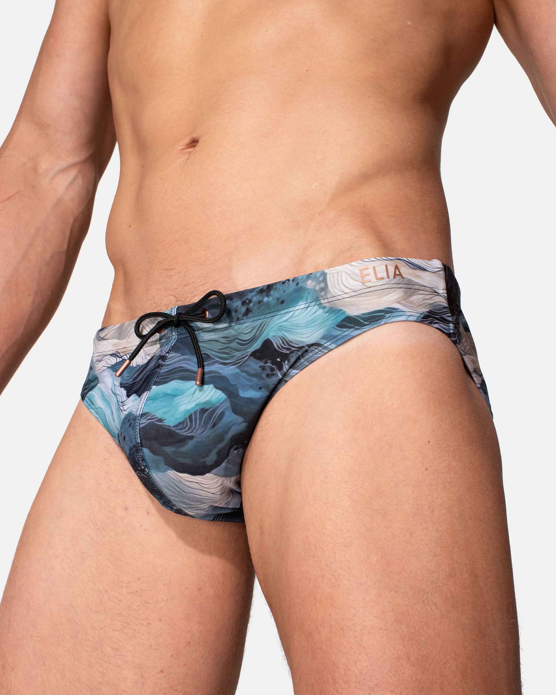 Kos Enhancing Swim Brief - Waves