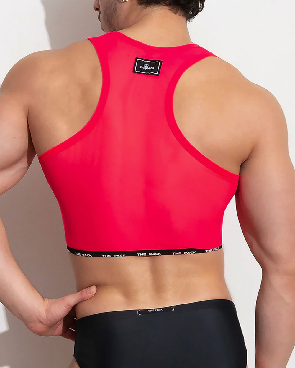 NRG Mesh Crop Top - Pink