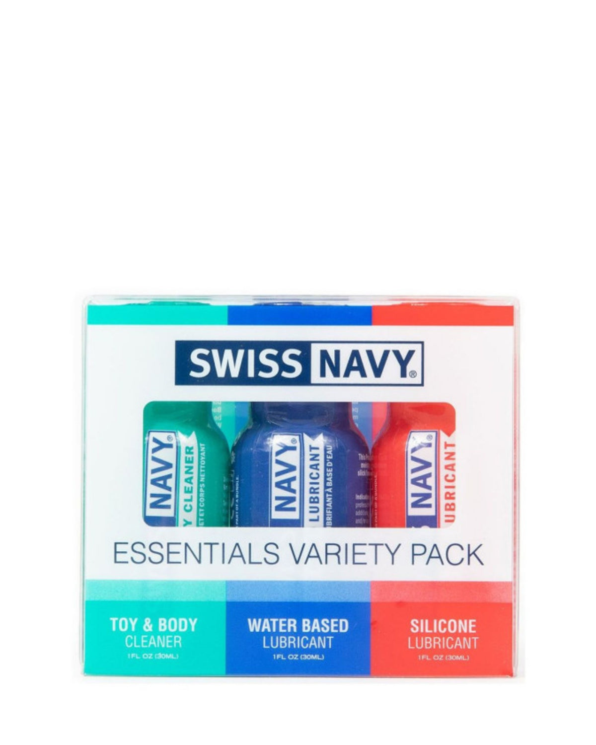 Swiss Navy Essentials 30ml Lubricant Travel Kit